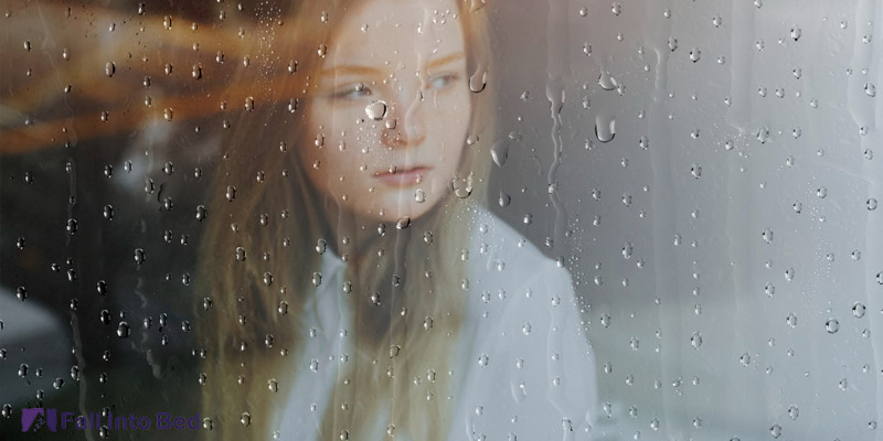  rain on window