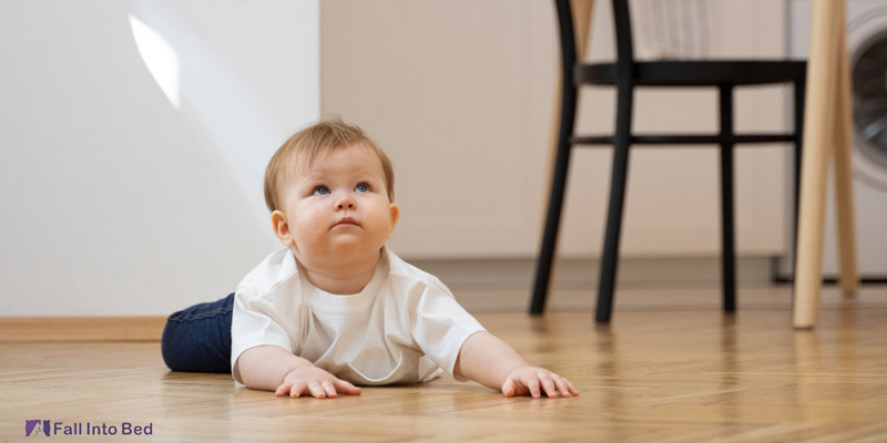 baby in crawling milestone